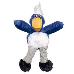 KONG Wild Knots Bird Dog Toy Blue Toucan